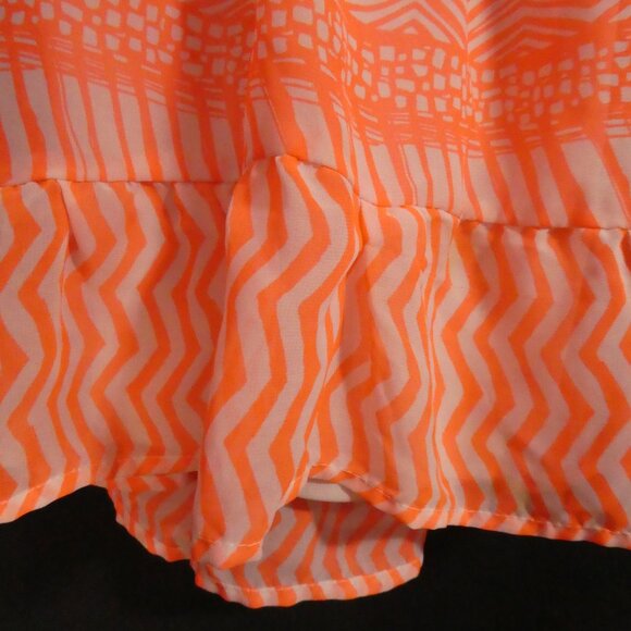 CHILDREN'S PLACE | small (5/6) | Fully Lined Orange Sleeveless Summer Dress - Picture 9 of 16
